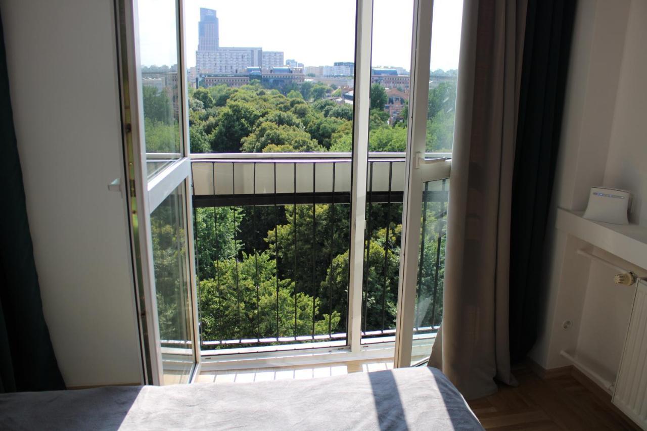 Strict Center Warsaw Comfortable Apartment, 10Th-Floor With Beautiful View On The Park And Skyscrapers, Free Wifi, Self Check-In/Out ภายนอก รูปภาพ