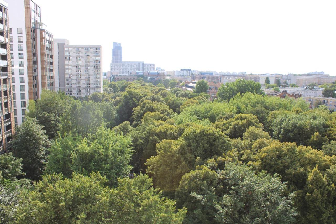 Strict Center Warsaw Comfortable Apartment, 10Th-Floor With Beautiful View On The Park And Skyscrapers, Free Wifi, Self Check-In/Out ภายนอก รูปภาพ