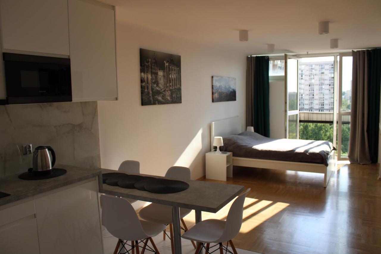 Strict Center Warsaw Comfortable Apartment, 10Th-Floor With Beautiful View On The Park And Skyscrapers, Free Wifi, Self Check-In/Out ภายนอก รูปภาพ